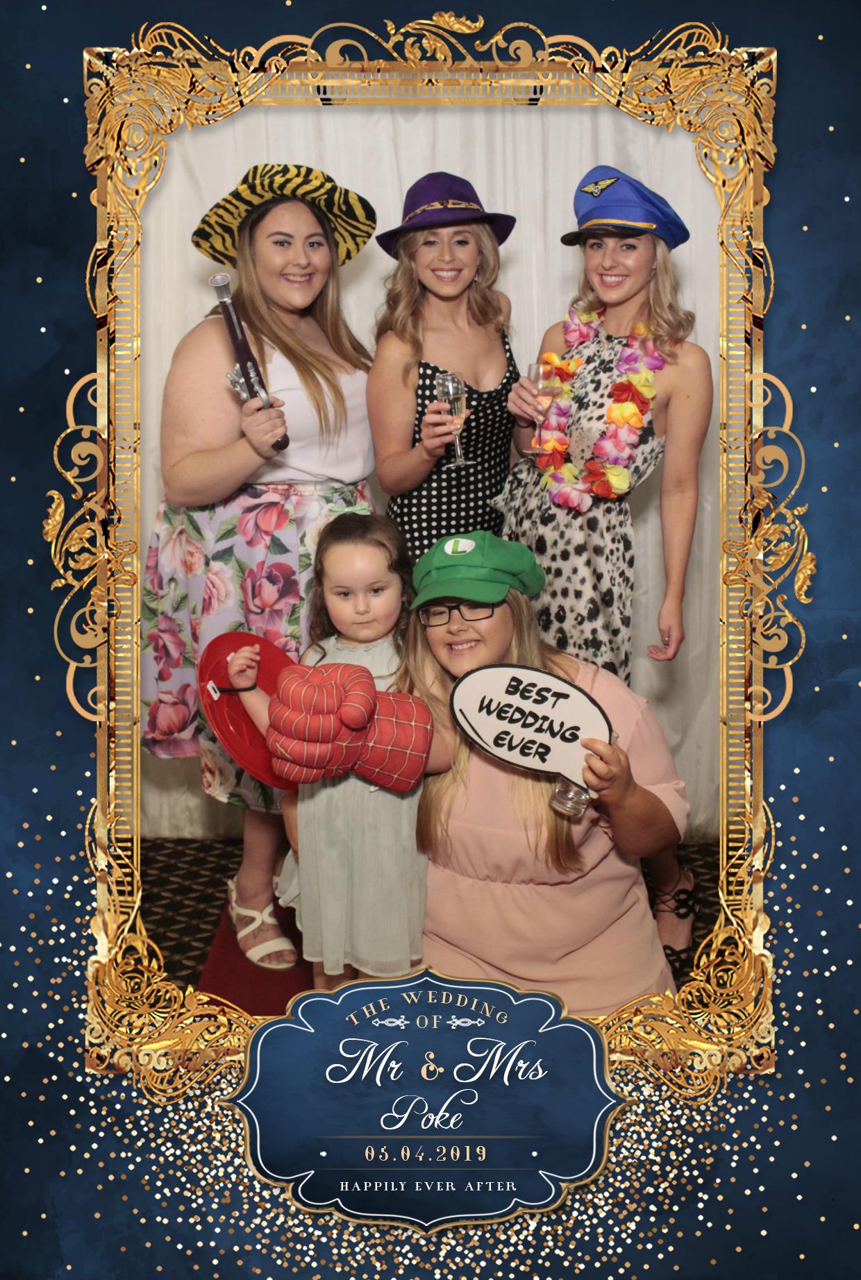 Mr & Mrs Poke | View more photos from the event at gallery.myphotoboothexperience.co.uk/u/MyPhotoBoothExperienceLtd/Mr-Mrs-Poke